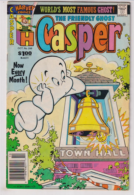 CASPER THE FRIENDLY GHOST #248 (HARVEY 1989)