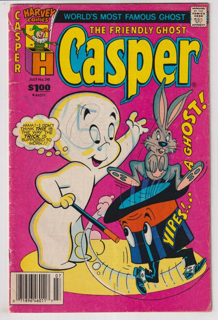 CASPER THE FRIENDLY GHOST #241 (HARVEY 1990)