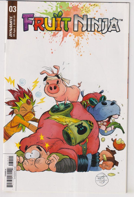 FRUIT NINJA #3 (DYNAMITE 2017) "NEW UNREAD"
