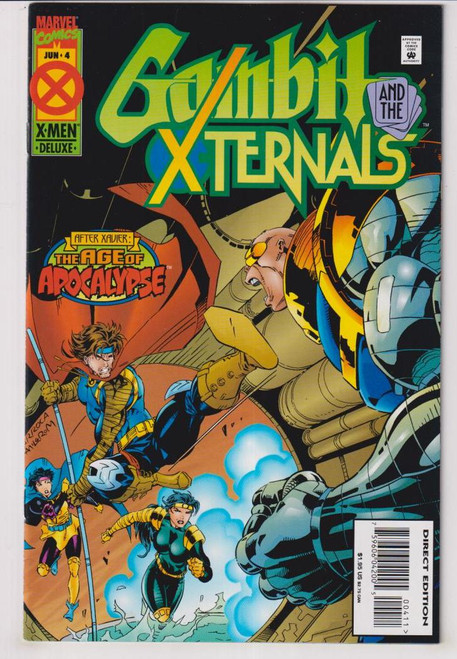 GAMBIT AND THE EXTERNALS #4 (MARVEL 1995)