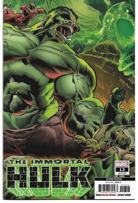 IMMORTAL HULK #13 SECOND PRINTING (MARVEL 2019)