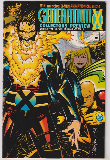 GENERATION X COLLECTORS PREVIEW (MARVEL 1994)