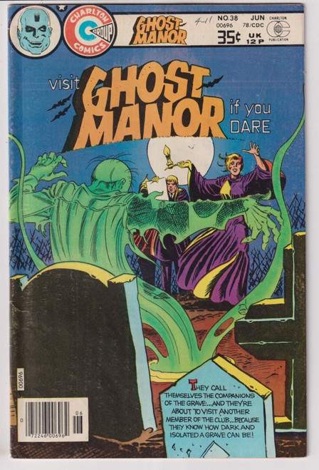 GHOST MANOR #38 (CHARLTON 1978)