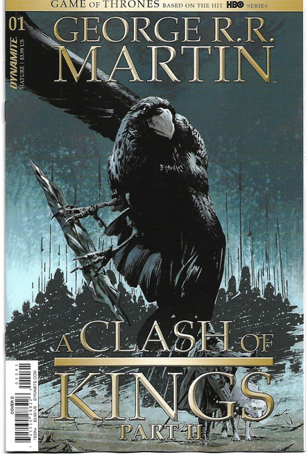 GEORGE RR MARTIN A CLASH OF KINGS #1 CVR D GUICE  (DYNAMITE 2020)