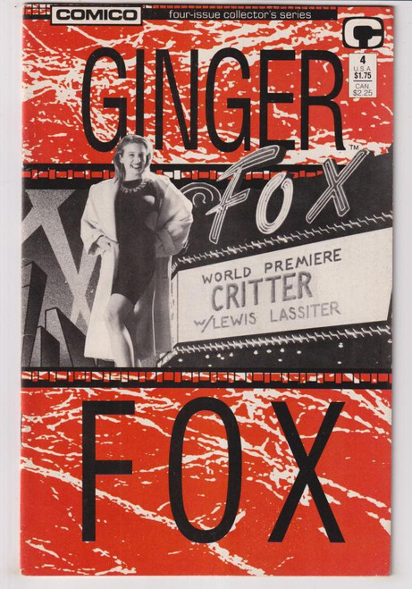 GINGER FOX #4 (COMICO 1988)