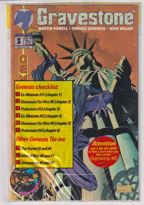 GRAVESTONE #3 (MALIBU 1993)