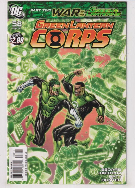 GREEN LANTERN CORPS (2006) #58 (DC 2011)