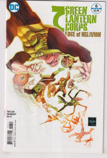 GREEN LANTERN CORPS EDGE OF OBLIVION #6 (OF 6) (DC 2016)