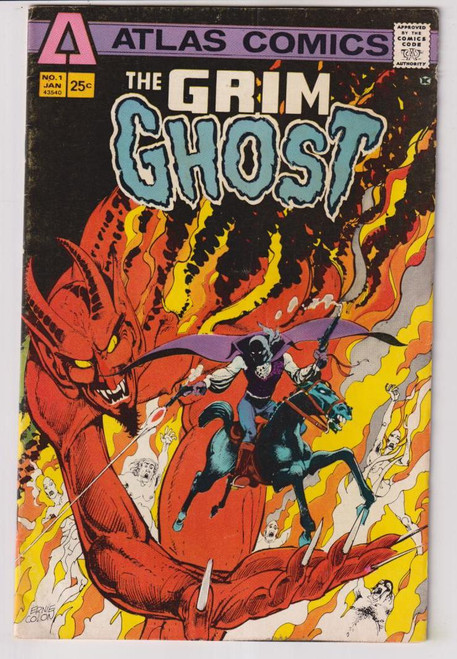 GRIM GHOST #1 (ATLAS 1975)