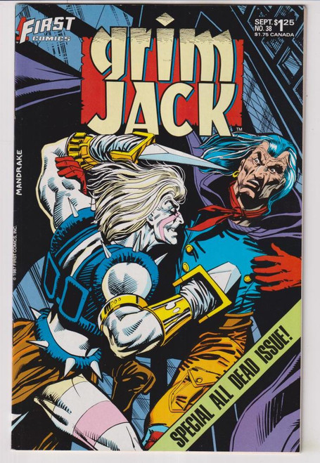 GRIMJACK #38 (FIRST 1987)