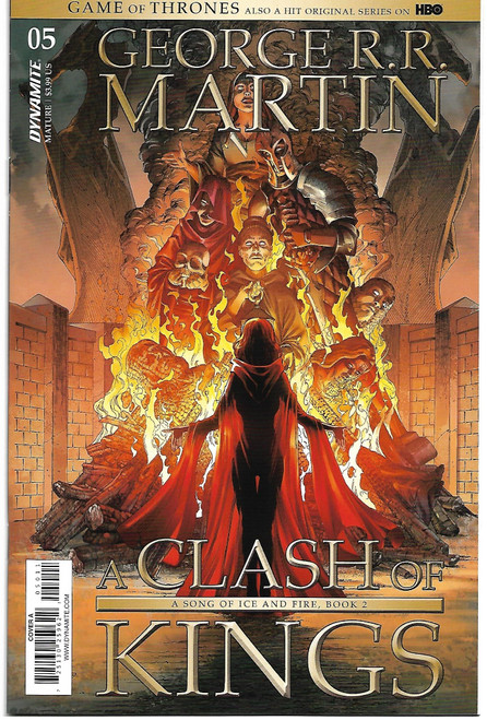 GAME OF THRONES CLASH OF KINGS #05 CVR A MILLER (DYNAMITE 2017)