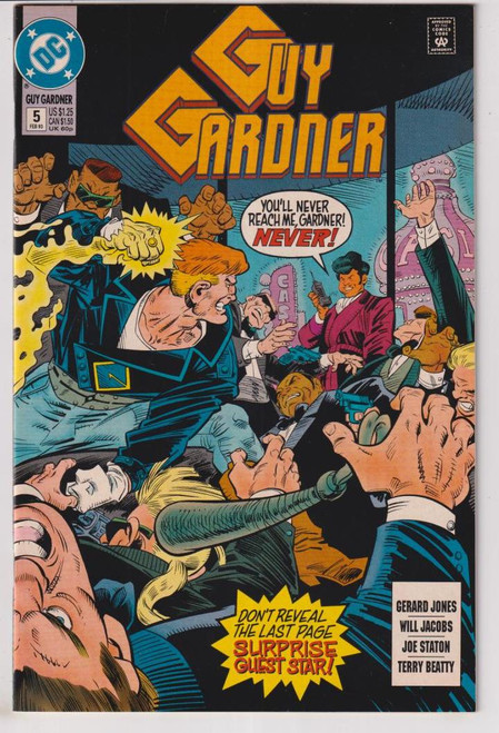 GUY GARDNER WARRIOR #05 (DC 1993)