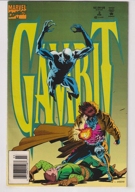 GAMBIT (1993) #3 NEWSSTAND EDITION (MARVEL 1994)