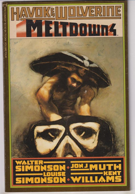 HAVOK AND WOLVERINE MELTDOWN #4 (MARVEL 1989)