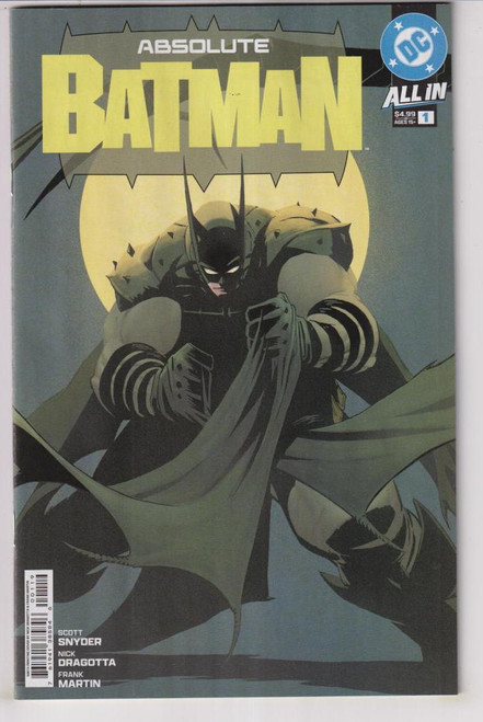ABSOLUTE BATMAN #01 Ninth Printing (DC 2025) "NEW UNREAD C4"