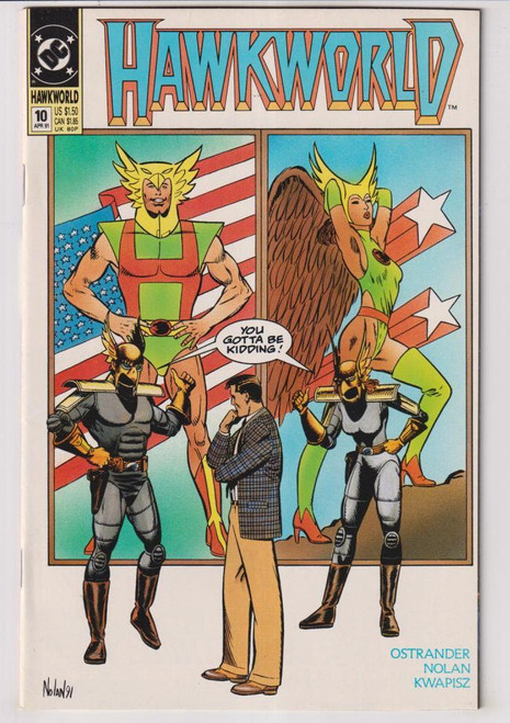 HAWKWORLD (1990) #10 (DC 1991)