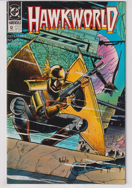 HAWKWORLD (1990) #12 (DC 1991)
