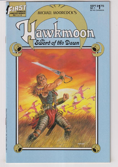 HAWKMOON THE SWORD OF THE DAWN #1 (FIRST 1987)