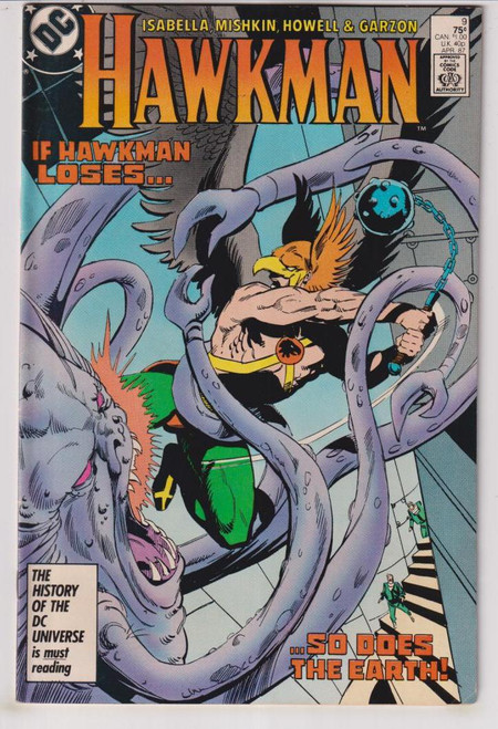 HAWKMAN (1986) #09 (DC 1887) C2