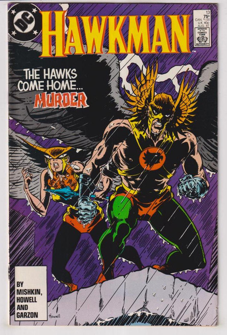 HAWKMAN (1986) #13 (DC 1887) C2