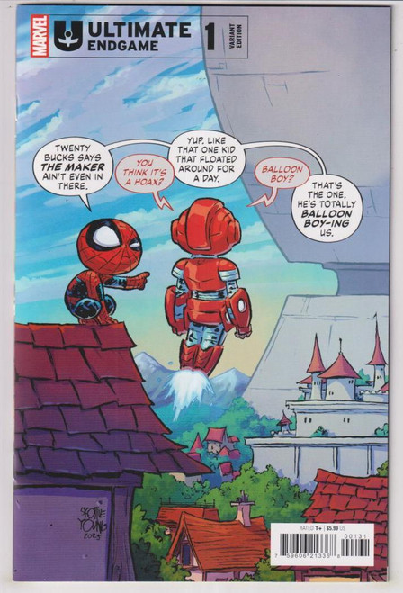 ULTIMATE ENDGAME #1 SKOTTIE YOUNG VARIANT (MARVEL 2025) "NEW UNREAD"