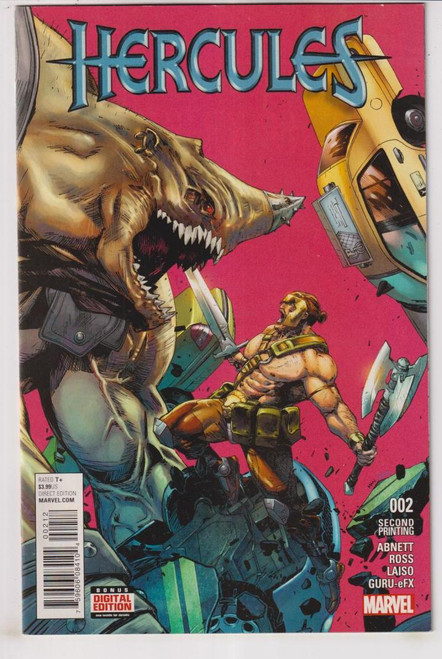 HERCULES (2015) #2 SECOND PRINT (MARVEL 2016)