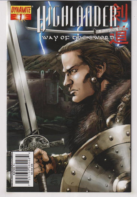 HIGHLANDER WAY OF THE SWORD #1B (DYNAMITE 2007)