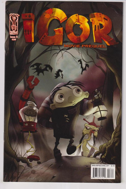 IGOR MOVIE PREQUEL #3 (IDW 2008)