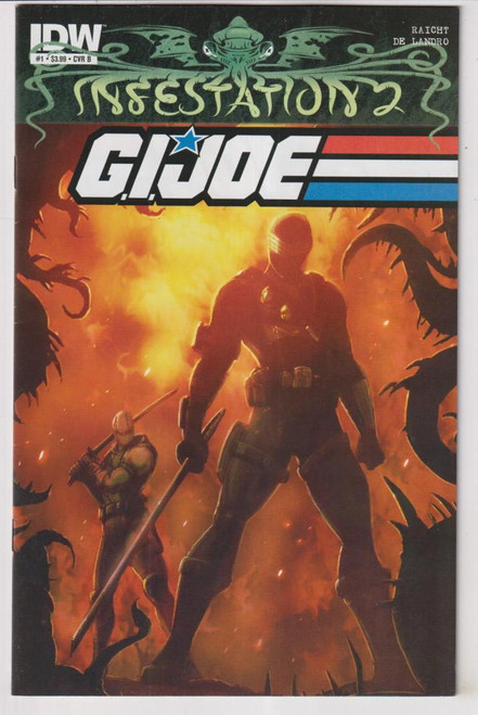 INFESTATION 2 GI JOE #1B (IDW 2012)