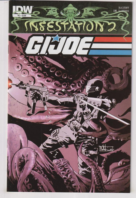 INFESTATION 2 GI JOE #2 (IDW 2012)
