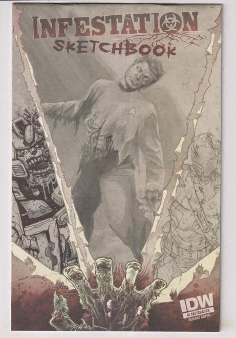INFESTATION SKETCHBOOK #0 (IDW 2011)