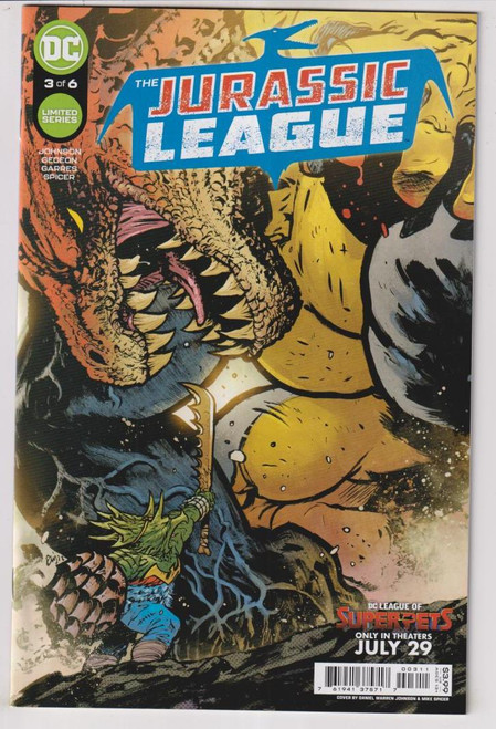JURASSIC LEAGUE #3 (OF 6) CVR A (DC 2022) "NEW UNREAD" C2