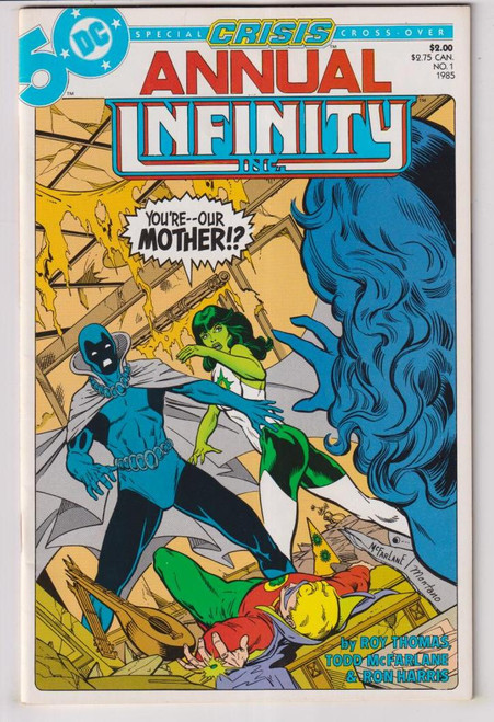 INFINITY INC. ANNUAL #1 (DC 1985)