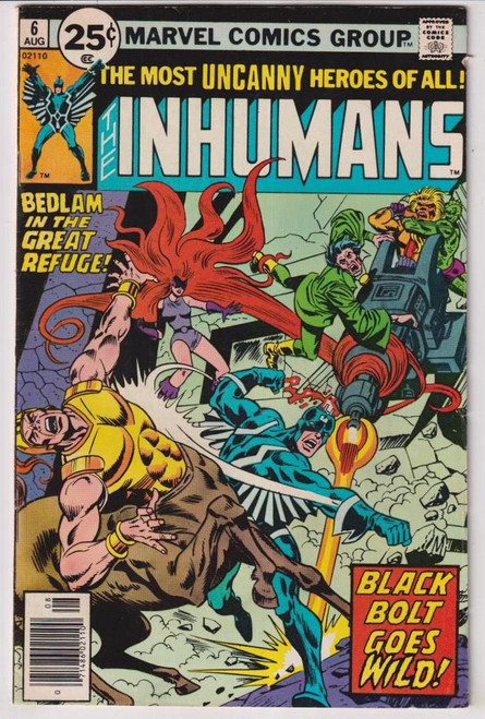 INHUMANS #06 (MARVEL 1976)