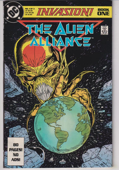 INVASION #1 (DC 1988)