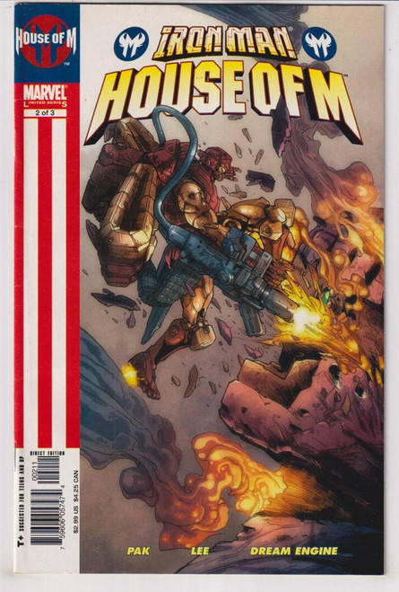IRON MAN HOUSE OF M #2 (MARVEL 2005)