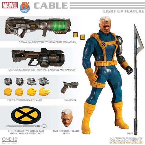 ONE-12 COLLECTIVE MARVEL PX CABLE X-MEN EDITION AF