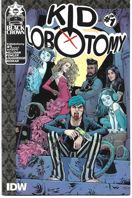 KID LOBOTOMY #1, 2, 3, 4, 5 & 6 (OF 6)  IDW 2017-2018