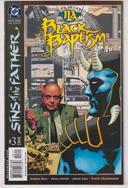 JLA BLACK BAPTISM #3 (DC 2001)