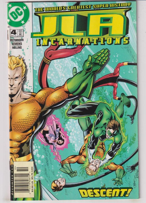 JLA INCARNATIONS #4 (DC 2001) RUSTY STAPLES