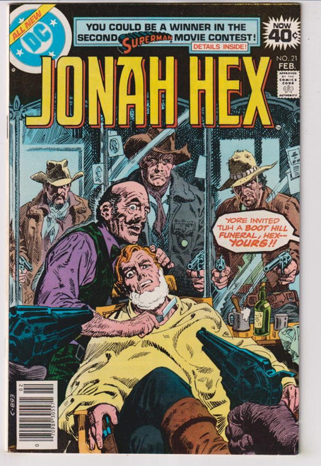 JONAH HEX #21 (DC 1979)