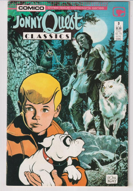 JONNY QUEST CLASSICS #3 (COMICO 1987)