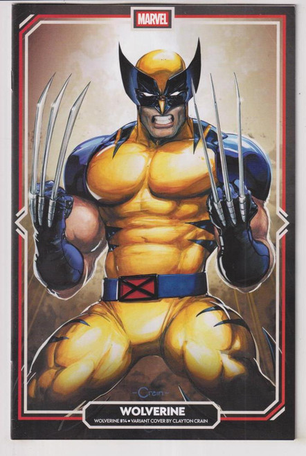 WOLVERINE (2024) #14 CLAYTON CRAIN VARIANT (MARVEL 2026) "NEW UNREAD"