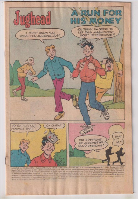 JUGHEAD #276 (ARCHIE 1978)