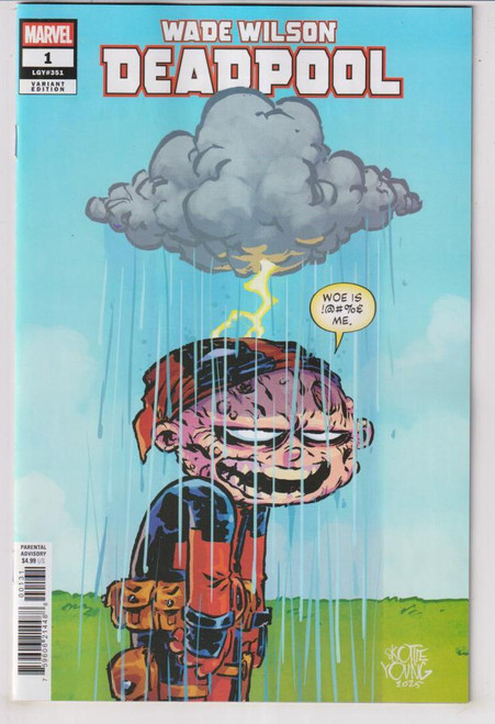 WADE WILSON DEADPOOL #1 SKOTTIE YOUNG VARIANT (MARVEL 2026) "NEW UNREAD"