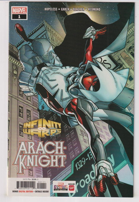 INFINITY WARPS ARACH-KNIGHT #1 (MARVEL 2018)