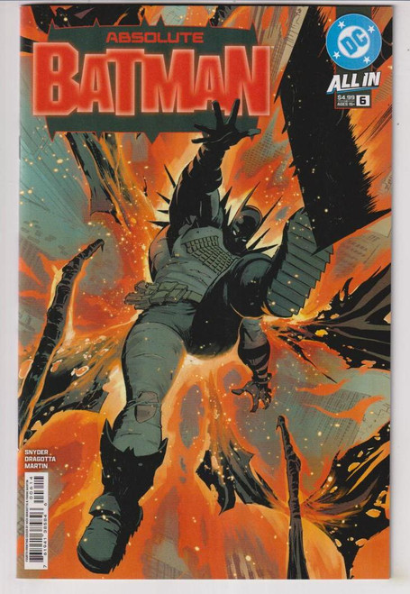 ABSOLUTE BATMAN #06 Fourth Printing (DC 2025) "NEW UNREAD" C3