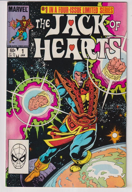 JACK OF HEARTS #1 (MARVEL 1984) C2