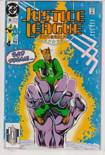 JUSTICE LEAGUE AMERICA #036 (DC 1990)