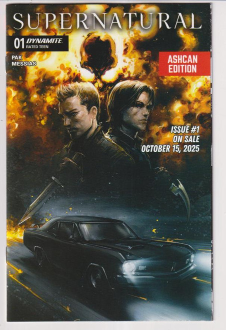 SUPERNATURAL ASHCAN (DYNAMITE 2026) "NEW UNREAD"